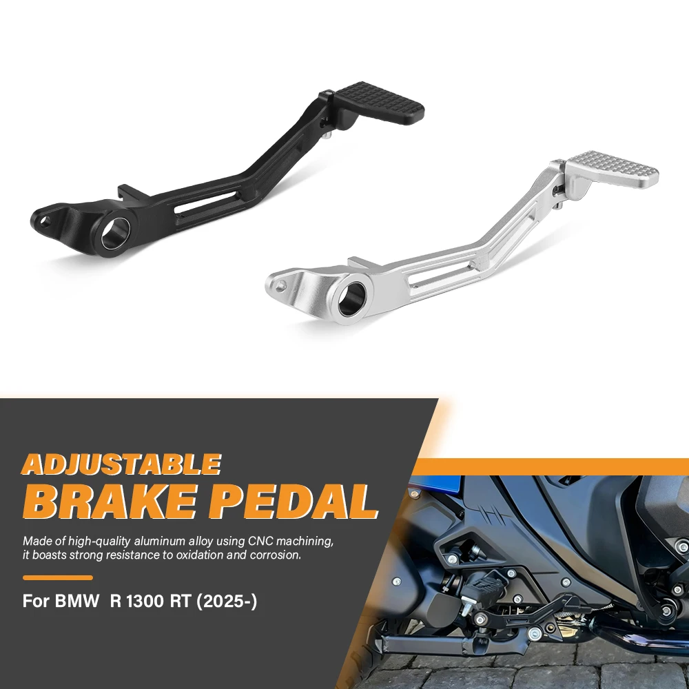 

R1300RT Motorcycle Footpeg Brake Lever Driver Foot Control Pedal Footrest Lever Kit For BMW R 1300 RT R1300 RT 2025 2026