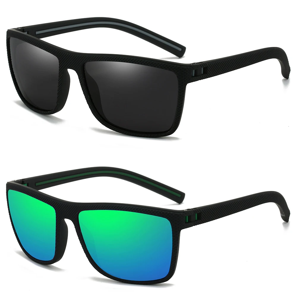 1/2PCS Zonnebril Heren Gepolariseerde Dames UV400 Zonnebril Visbril Outdoor Sportbrillen