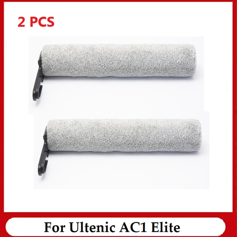 2PCS Main Roller Brush For Ultenic AC1 Elite Floor Scrubber Wet Dry Vacuum Cleaner Accessories