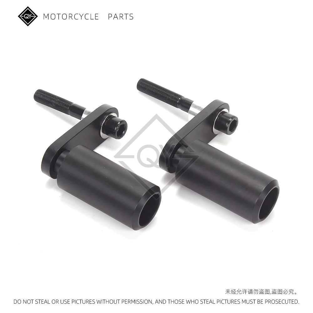 LQYL Motorcycle Black Carbon No Cut Frame Sliders Crash Falling Protection For HONDA CBR1000RR CBR 1000 RR CBR1000 2004 2005