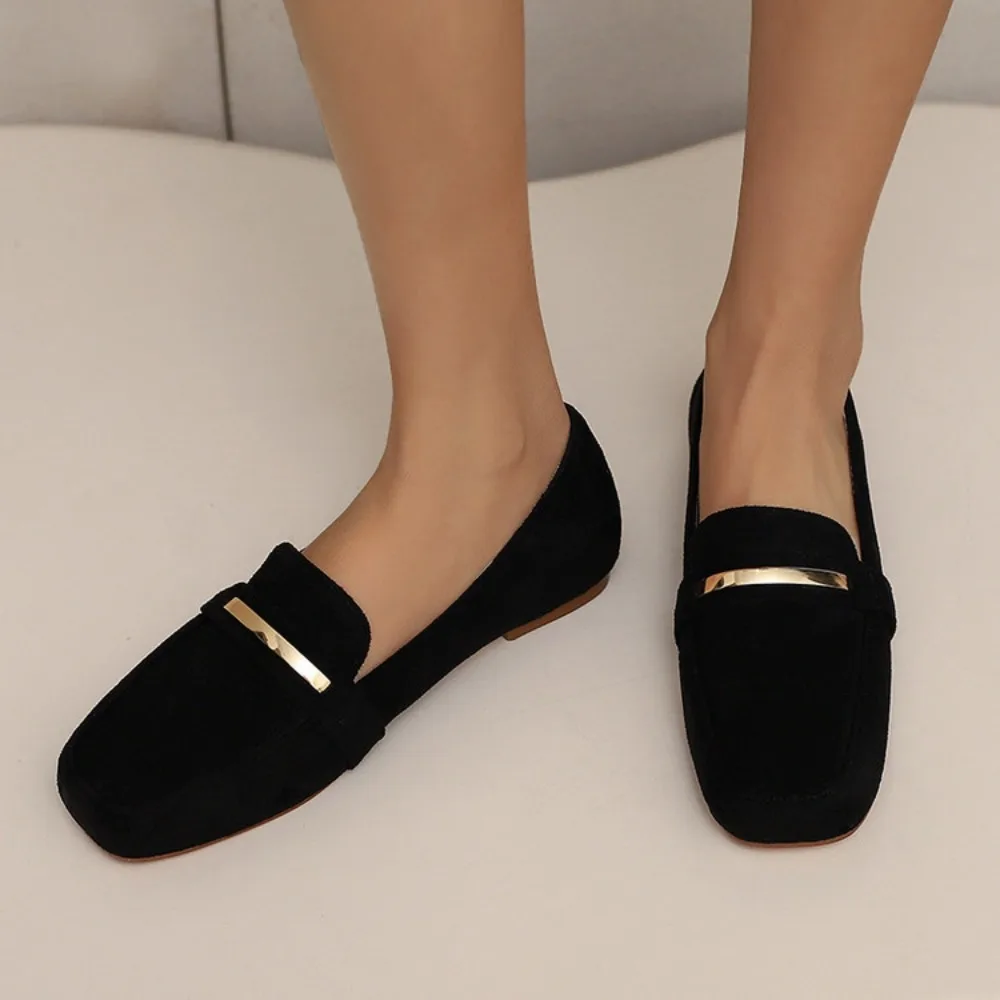 Flat Shoes Women Fashion Round Toe Comfortable Versatile New Style Walk Party Dress Casual Ladies Loafers Big Size 47 48 T84 view 5