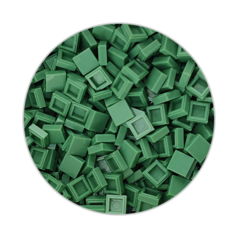 200/330/660 Stück MOC Pixel-Platten, glatt, 1x1, DIY-Bausteine, flache quadratische Steine, Kinderspielzeug 3070