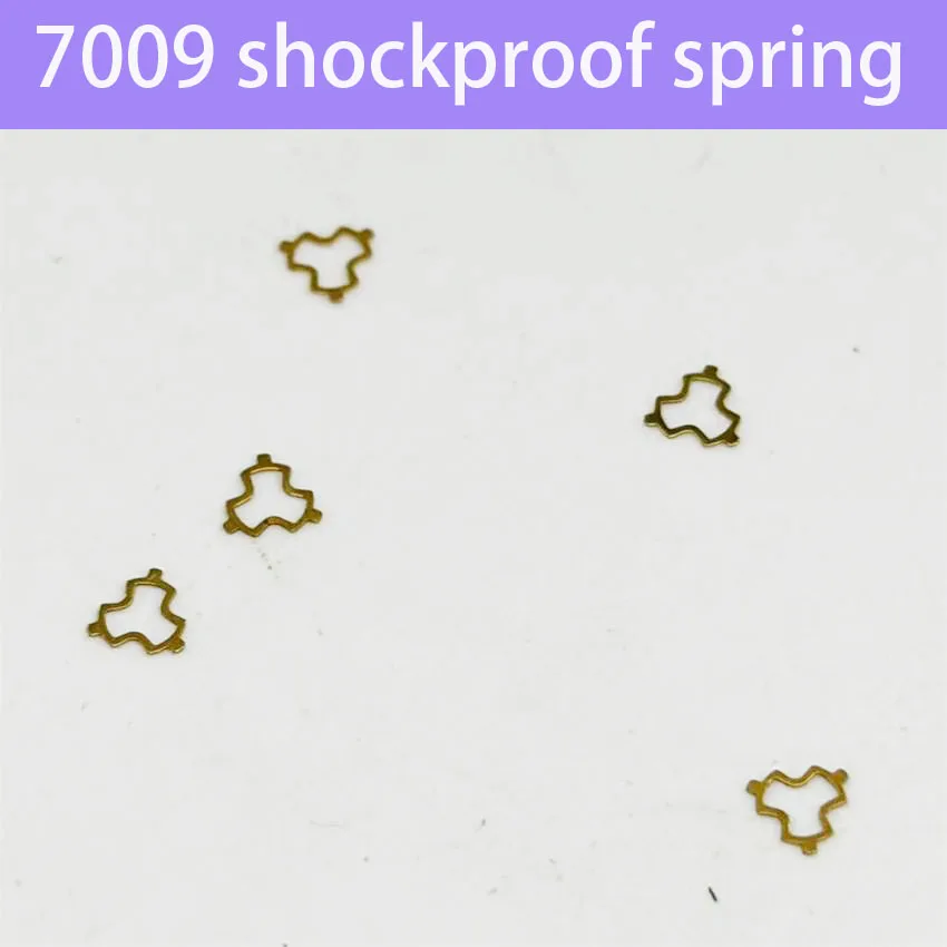 5pcs Shock Absorber Springs Watch Movement Accessory for 7009 Movement Shock-Proof Repair Part Watch Movement Repair Accessories
