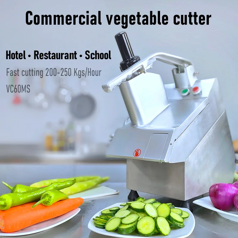 ASAKI Factory Price Commercial Vegetable Cutter Food Vegetable Processor Multi-function Vegetable Cutting Machine
