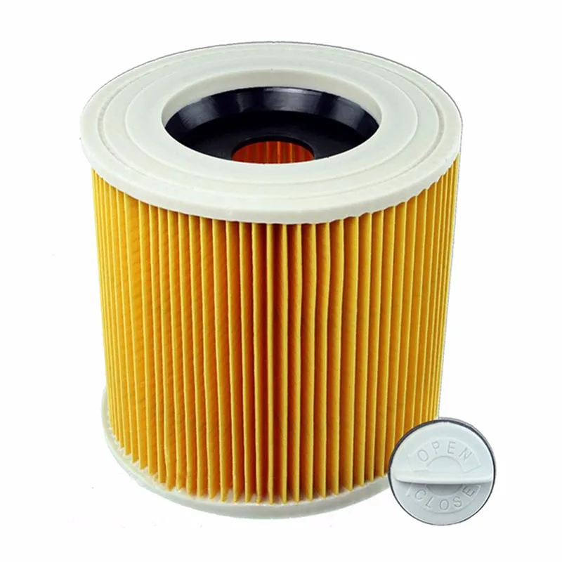 Substituição do filtro de poeira do ar para Karcher, filtro HEPA, cartucho peças B, WD2250, WD3.200, MV3, WD3, WD3