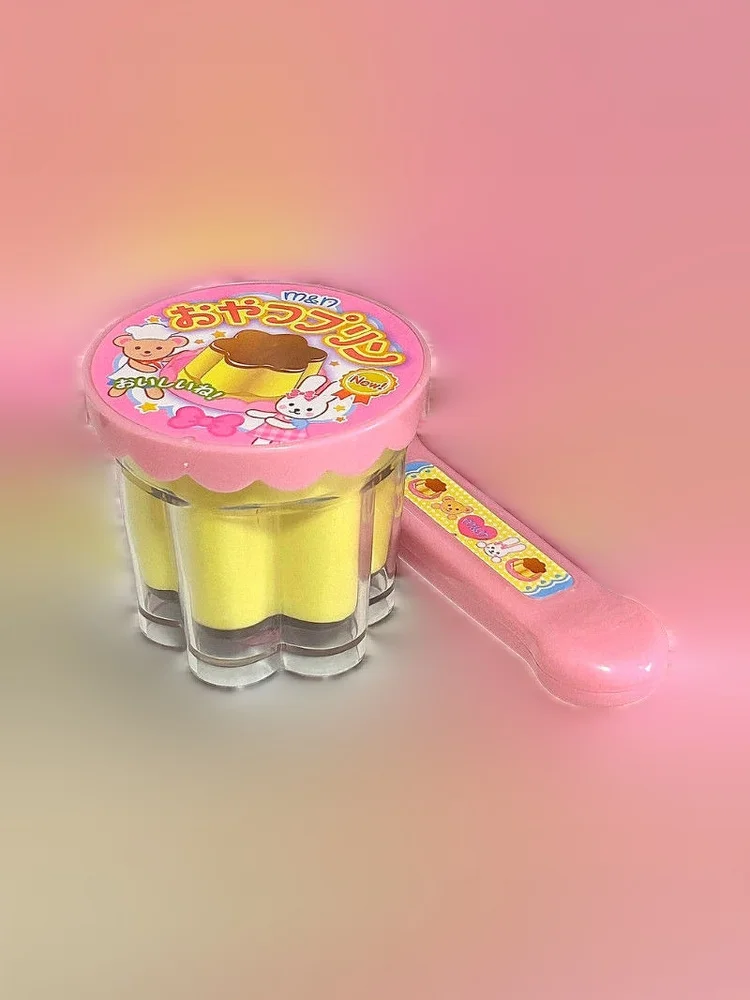 【Happy-Day】 1 Set Simulations-Erdbeer-Pudding-Spielzeug – Rollenspiel-Fütterungs-Requisite für die frühe Bildung/Spielhaus
