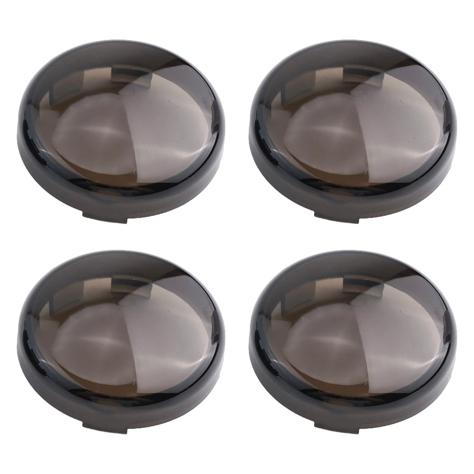 Practical Lens Cover Light For 4PCS ABS Plastic Flashers Motorcycle Smoke for softail for dyna Turn Signal Practical