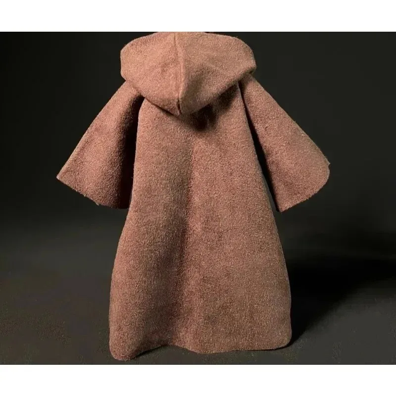 1/12 مقياس الذكور/الإناث عمل أرقام القهوة اللون اليدوية رداء مقنعين عباءة الملابس نموذج ل 6 ''الجندي دمية الديكور