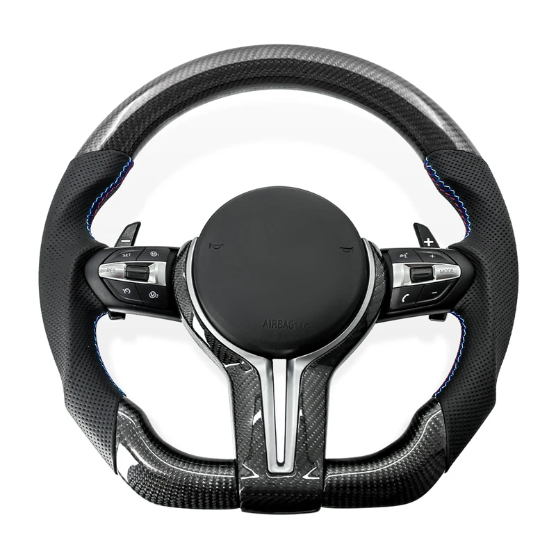 

Руль из углеродного волокна для BMW F30 F10 F11 F31 F20 F21 F22 F15 F16 F35 F36 F32 F80 F82 M3 M4 M5 M6 E90 E92 Автомобильные аксессуары