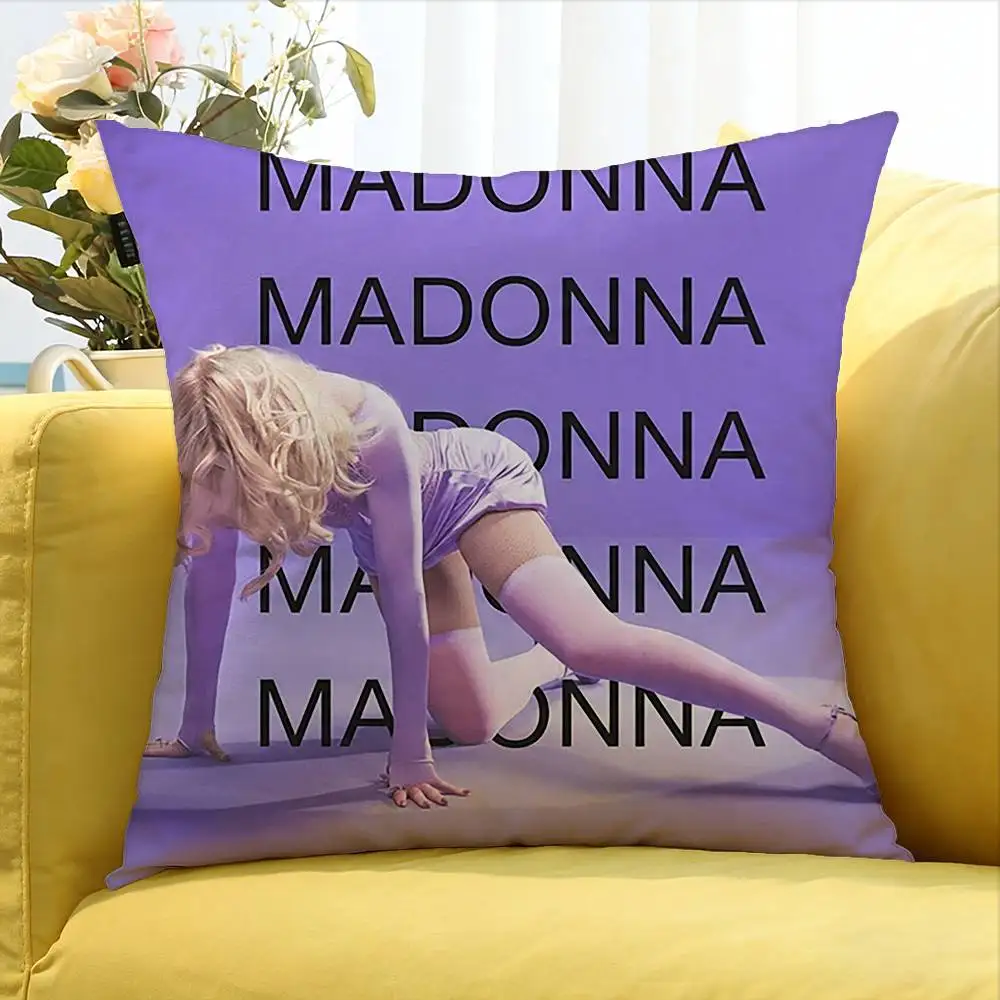 Madonna Confessions I Feel So Free Various Sizes Square Pillow Case For Car Home Bedchamber Decor