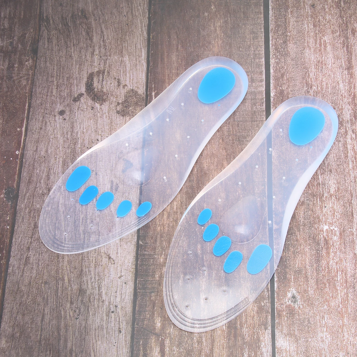 

Soles for Plantar Fasciitis Massage Insole Insoles Foot Care Silicone Shockproof Man