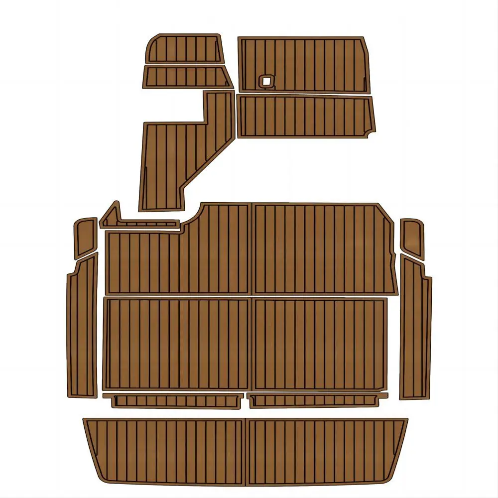 

for 1995 Yamaha PC-27 Swim Platform Cockpit Boat EVA Faux Foam Teak Deck Floor Pad Backing Adhesive SeaDek Gatorstep Style Floor