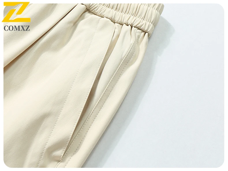 الرجال البضائع السراويل الرجعية النمط الياباني الربيع والخريف مقاوم للماء يندبروف فضفاضة تناسب الشارع الشهير متعددة جيب بنطال رياضي طويل