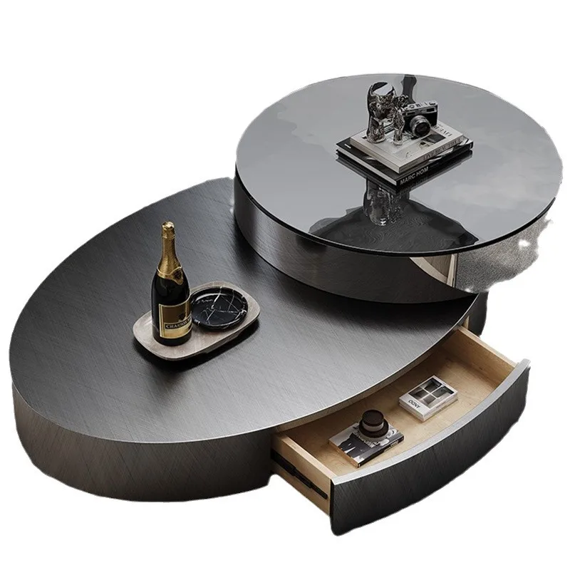 

Coffee table, Italian light luxury, modern living room, home office