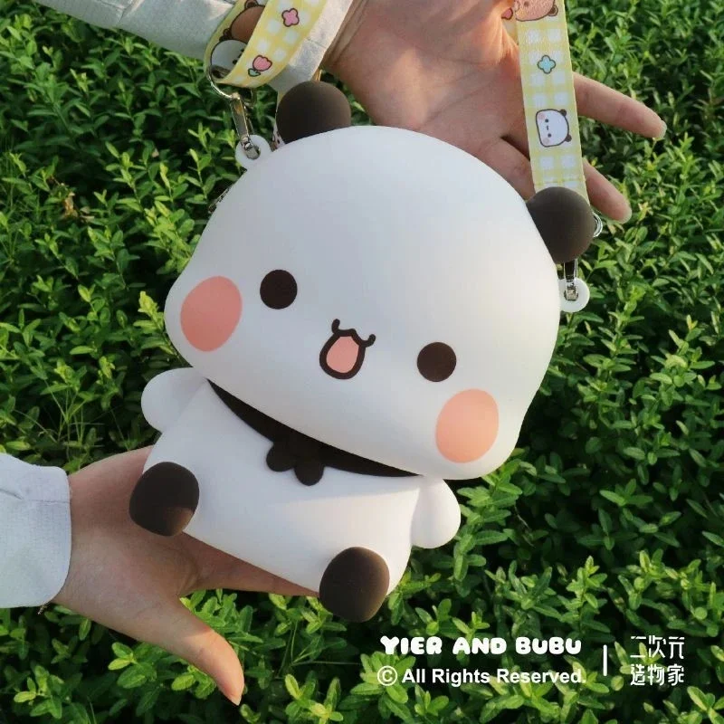 

Yier Bubu And Dudu Crossbody Bag Cute Cartoon Girls' Leisure Small Messenger Bag Mobile Phone Pouch Portable Mini Satchel