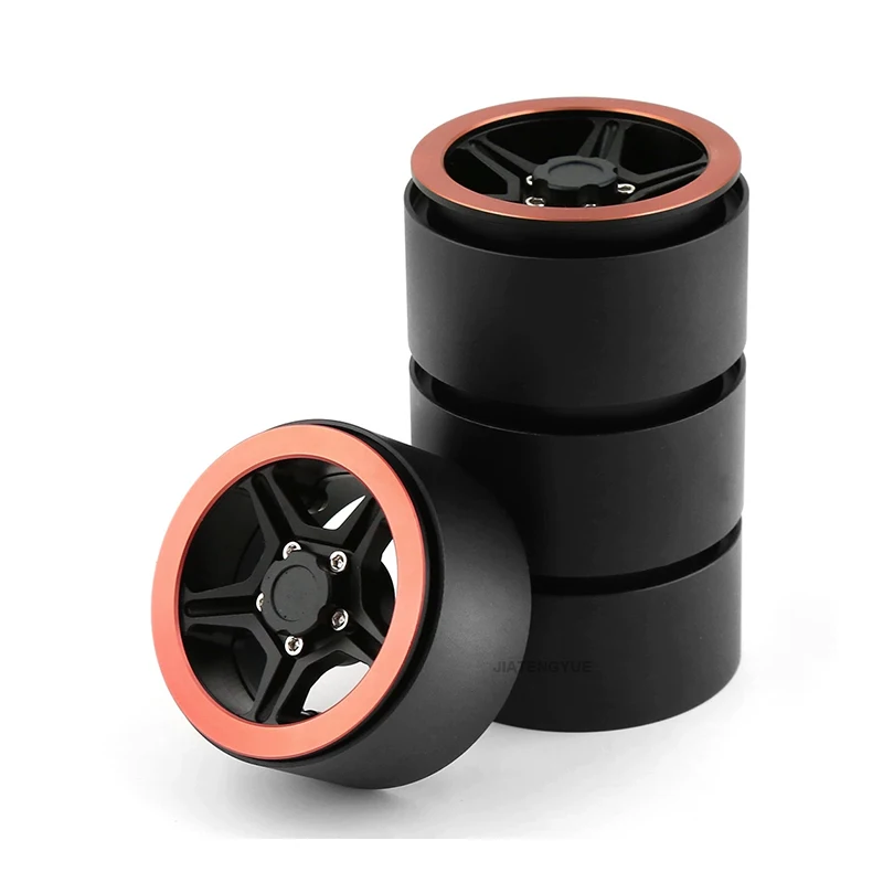 Piasta koła do samochodu terenowego 2.2 cala do YIKONG YK4082 4012 4014 TRX4 SCX10 1:10, obróbka CNC