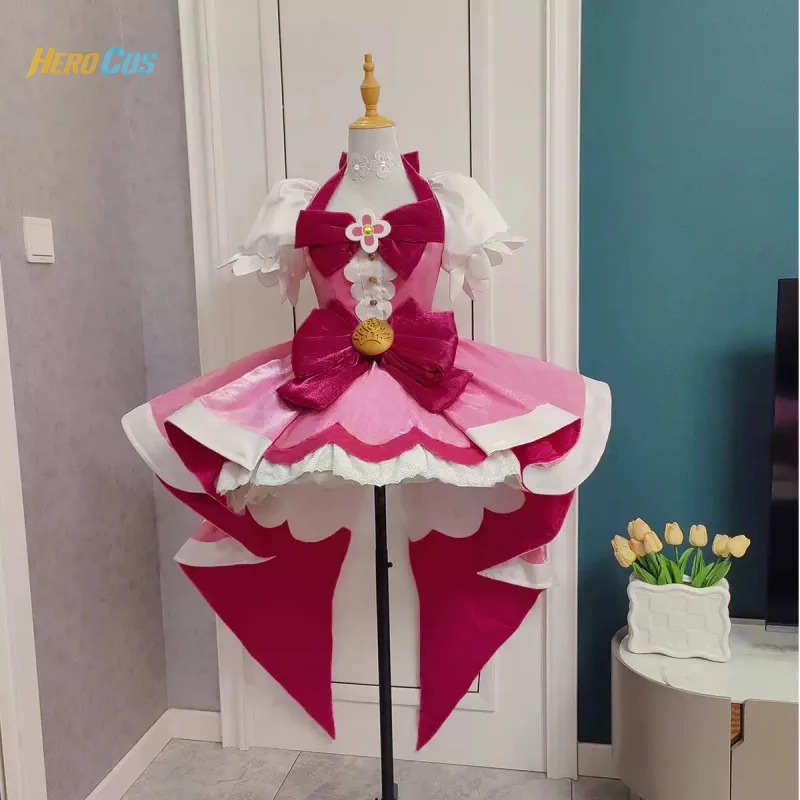 Disfraz de Cosplay de Pretty Cure Haruno Haruka para Halloween, Navidad, Carnaval, Juego de Rol, Comic Con, Vestido Lolita, Cosplay de HERO