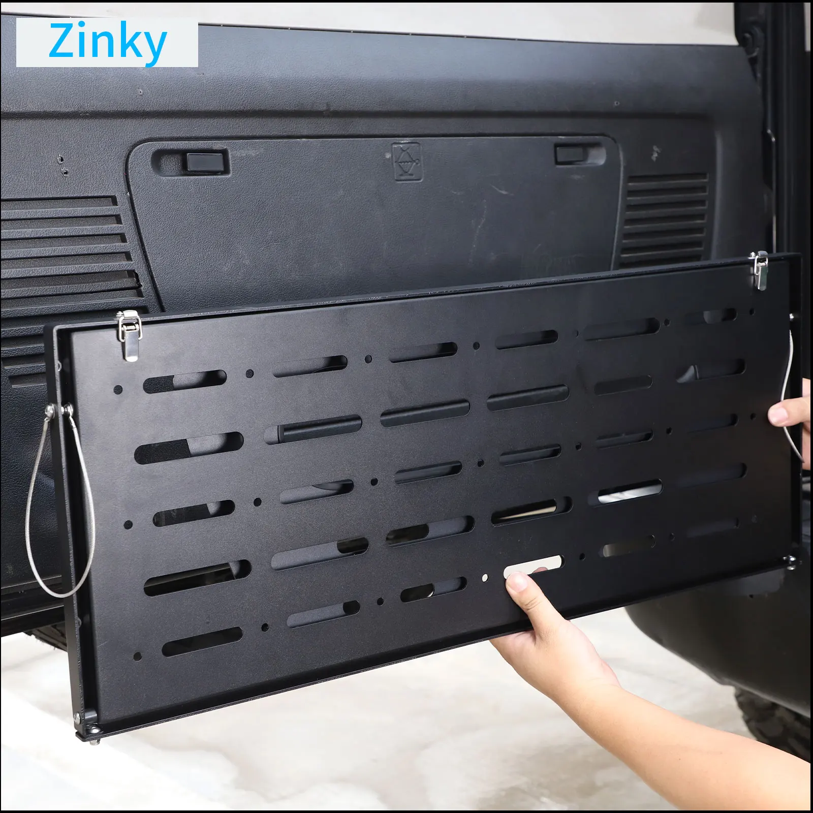 

Aluminum Alloy Car Tailgate Folding Storage Rack for Hummer H3 2005-2009 Modification Accessories