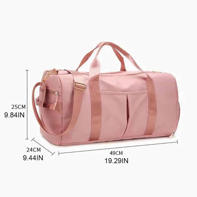 Gym Bag for Women with Shoe Compartment Durable Lightweight Yoga Large Handbags travel bag bolsos de viaje сумка женская sac 가방