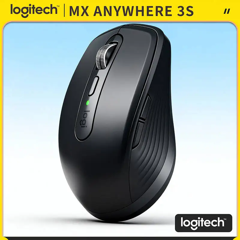 

Logitech MX Anywhere 3S Office Mouse - 8K DPI, MagSpeed Scroll, Silent Click, Multi-OS Support for Dorm Work