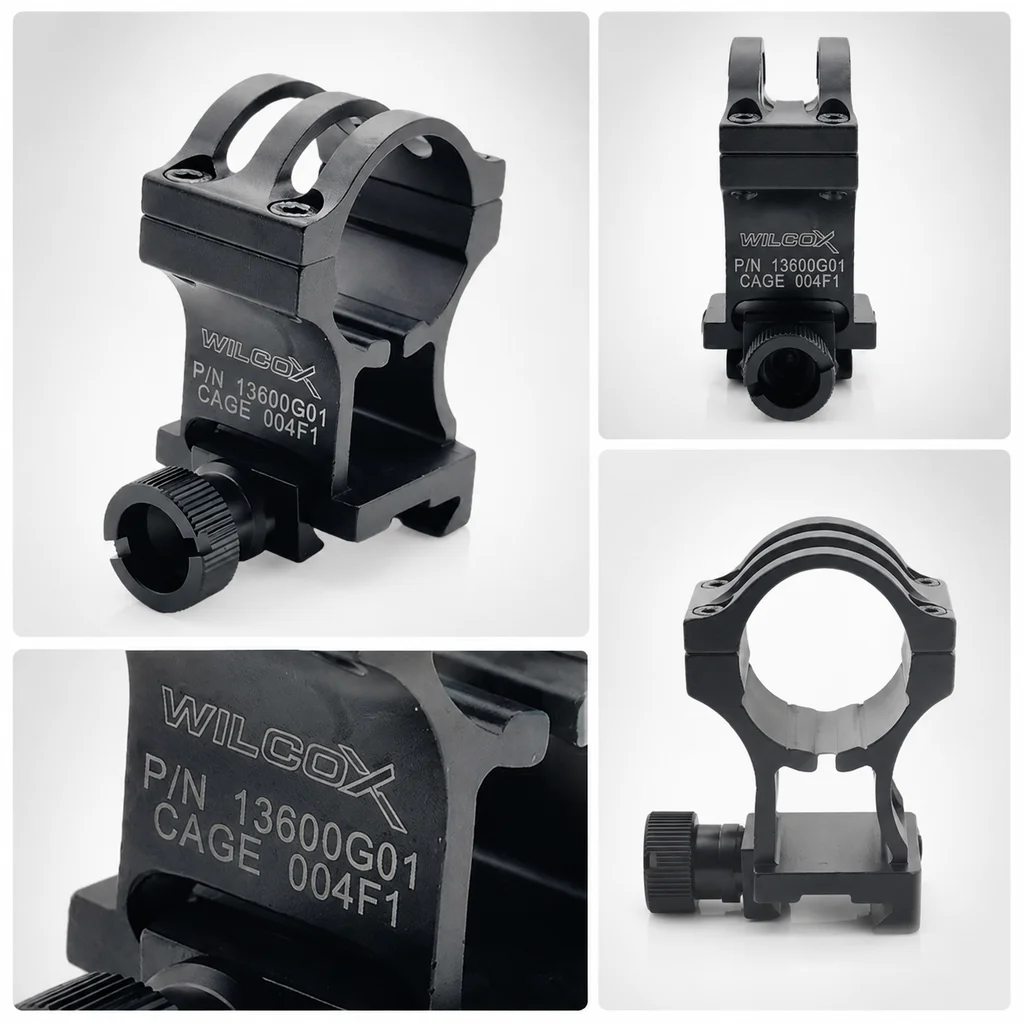 Tactical MK18 Mount 30mm Ring Scope Mount Comp M2/M3 Mounting Base Flashlight Laser Sight Adapter view 4