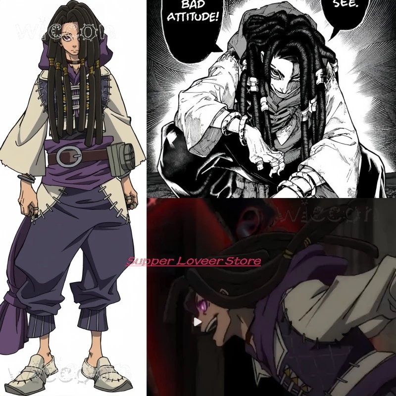 

Adult Carnival Costumes GACHIAKUTA Jabber Wonger Cosplay Wig Anime Manga Cleaners Hair Halloween Wig Accessories