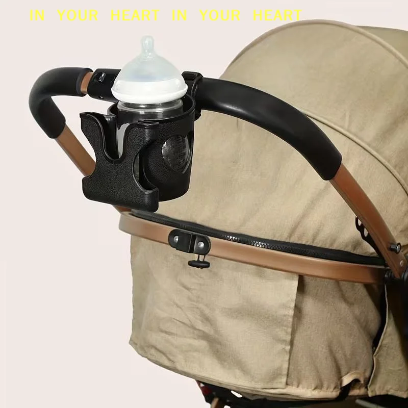【X】Baby Stroller Water Cup Holder With Mobile Phone Holderbottle Holderelectric Carbicycle Universal Water Bottle Holder
