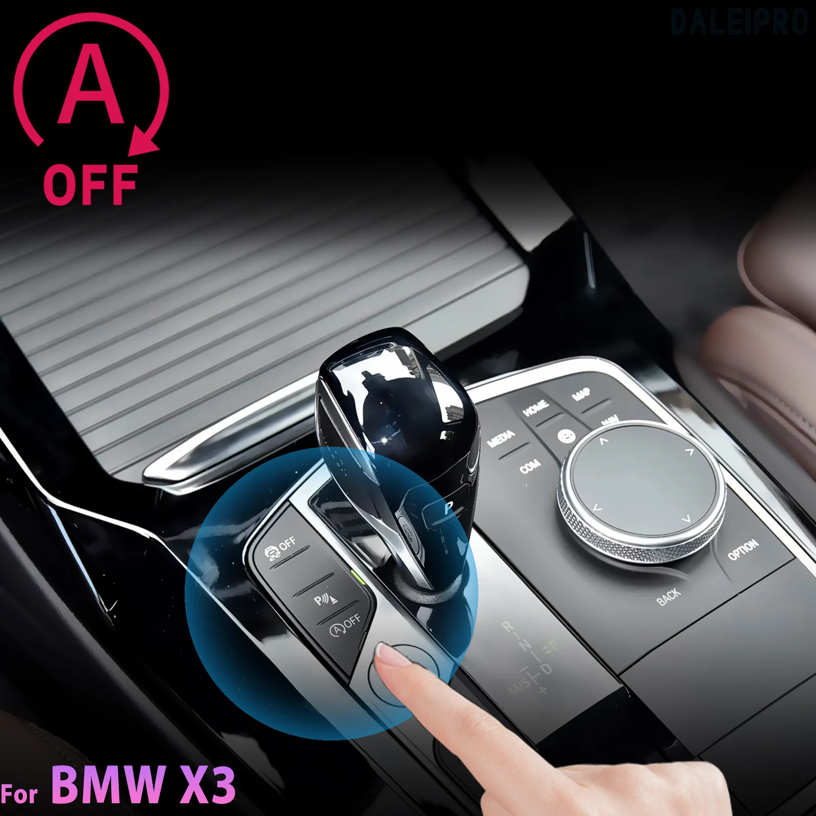 Para bmw x3 g01 2022 2023 2024 sistema de parada automática de partida do motor desafiar desligamento inteligente carro auto start stop eliminador