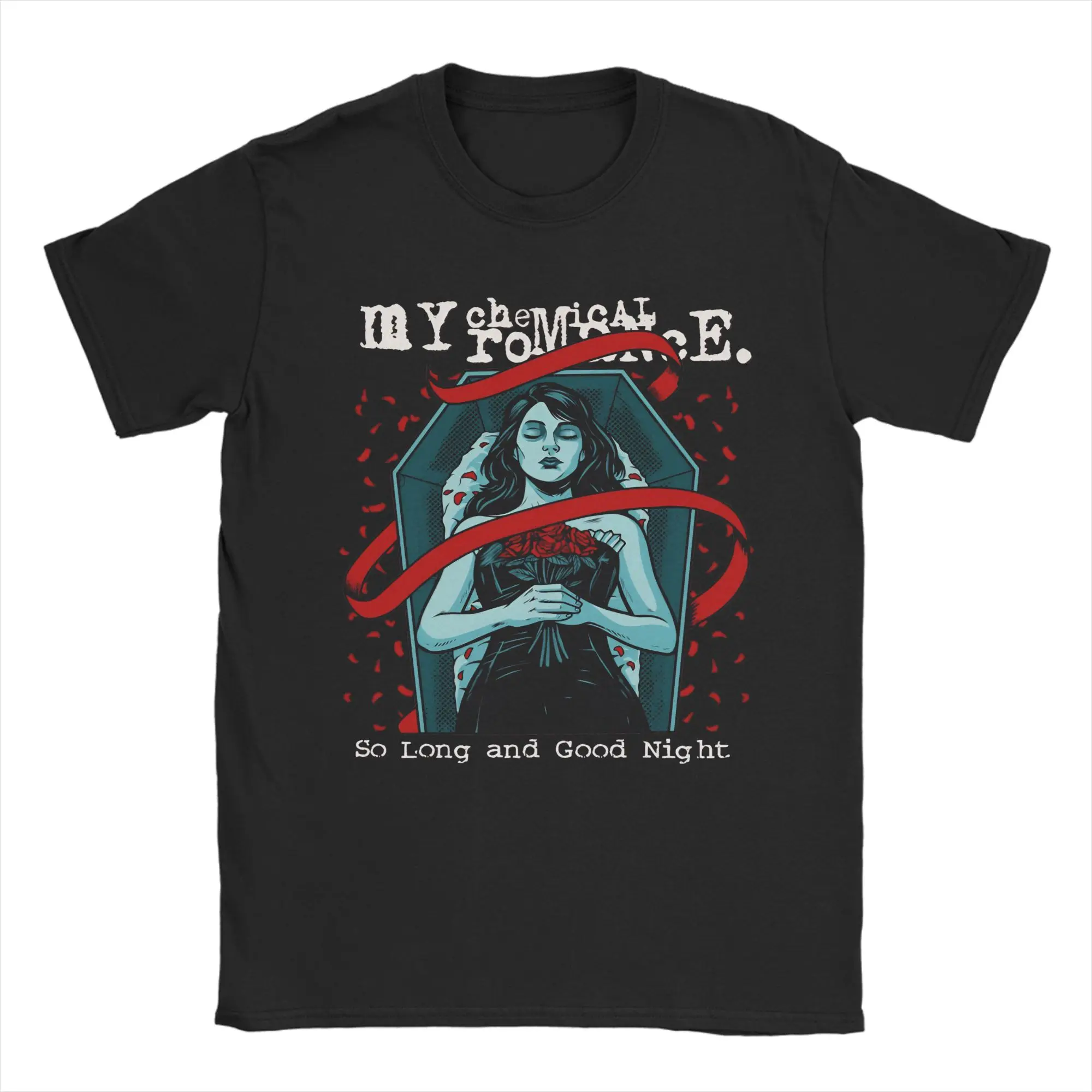 My Chemical Romance Helena T-Shirts Men Women  Fashion 100% Cotton Tee Shirt Crewneck Short Sleeve T Shirt Summer Clothes