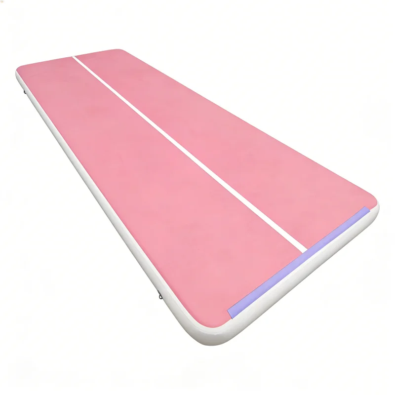 Commercial Grade Air Track - Thick Inflatable Gymnastics Floor Mat for Gym & Fitness Training