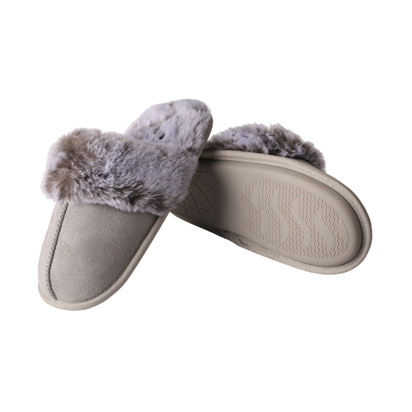 2023 New Winter Warm and Anti slip Women\'s Cotton Slippers with Fury