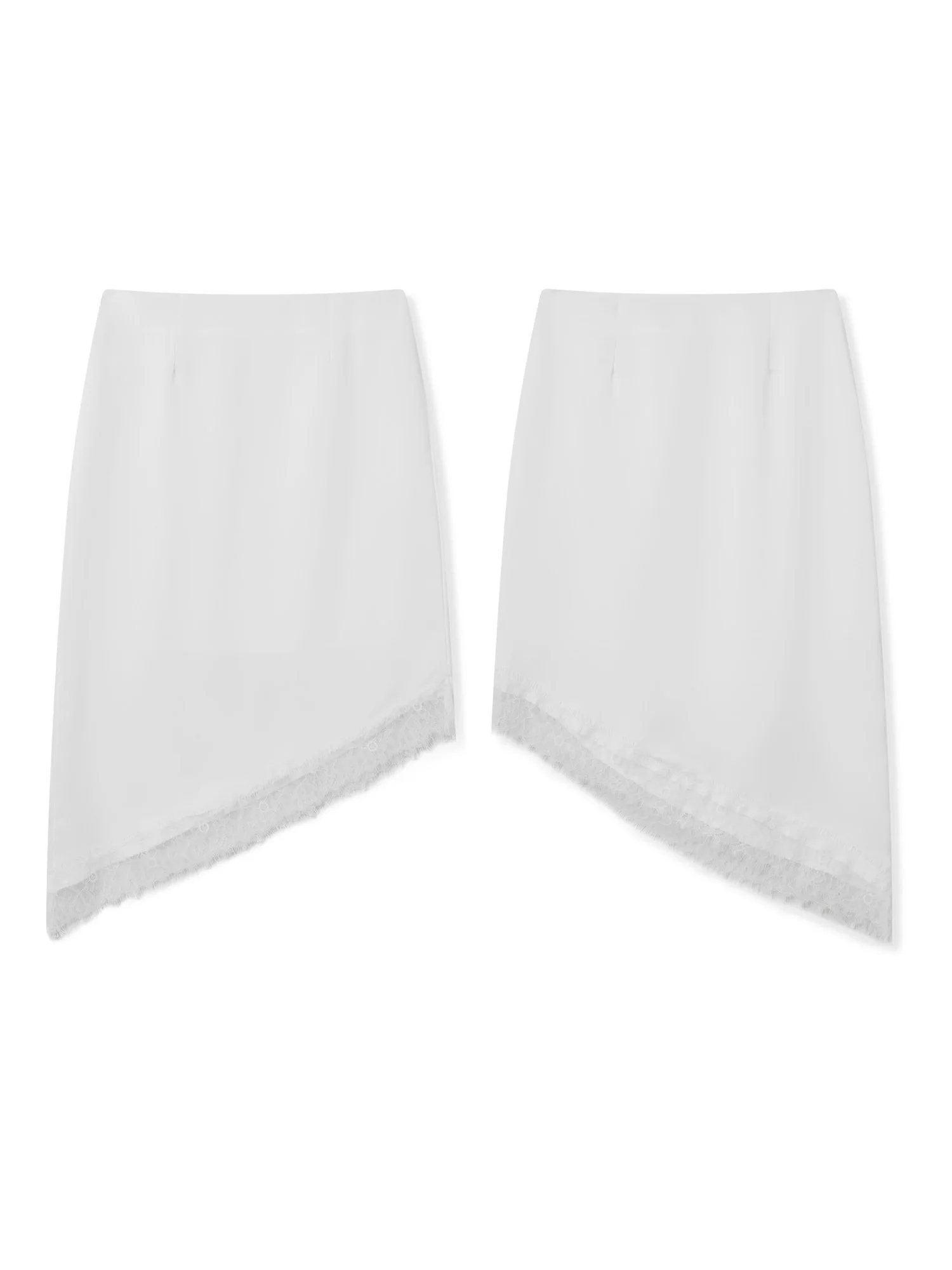 تنورة نسائية متوسطة الطول بطيات عالية الخصر على شكل حرف A مع تفاصيل مطرزة بالزهور لحفلات العشاء الليلية وحفلات الزفاف #4