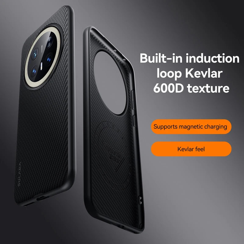 For Huawei Mate 70 Pro Case High end Carbon Fiber Kevlar Skin Brand Phone Case For Huawei Mate 70 Pro Mate70 Plus Cover Shell