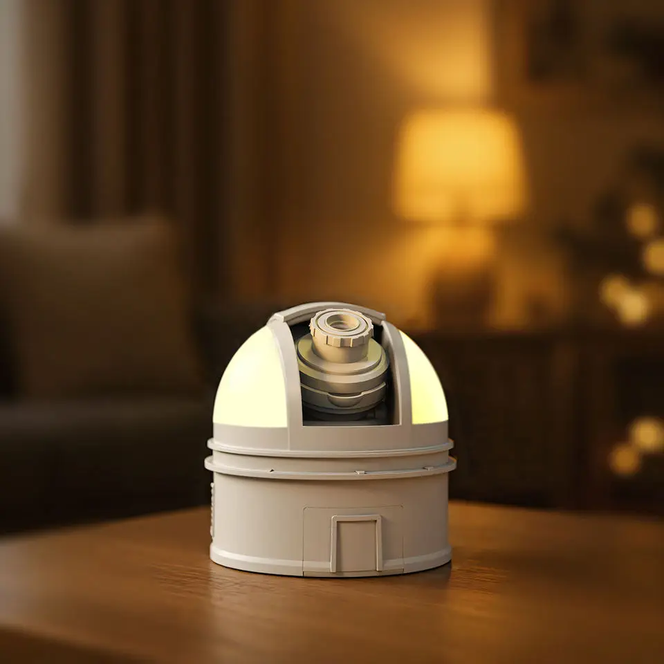 مرصد السماء العارض الغلاف الجوي ضوء الليل غالاكسي النجوم 360 ° تدوير مصباح القبة السماوية USB LED عن بعد لهدية غرفة نوم الأطفال #5