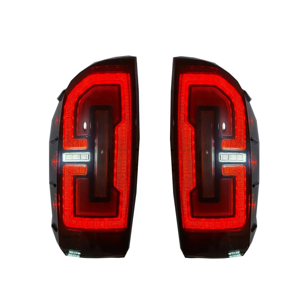 

4x4 Off-Road Taillight Tail Lights Assembly For 2016-2023 Tacoma Rear Lamp DRL + Turn Signal + Reverse + Brake LED Lights