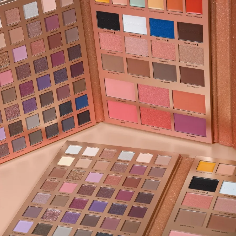 Kosmetik, Künstlerkleidung, 72-Farbton, Augen- und Gesichtsschönheitsmappe