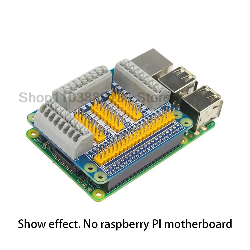 Плата расширения Raspberry Pi GPIO Многофункциональный модуль GPIO для ПК Orange Pi Raspberry Pi 4B 3B+ 3B Zero 2 W Banana Pi