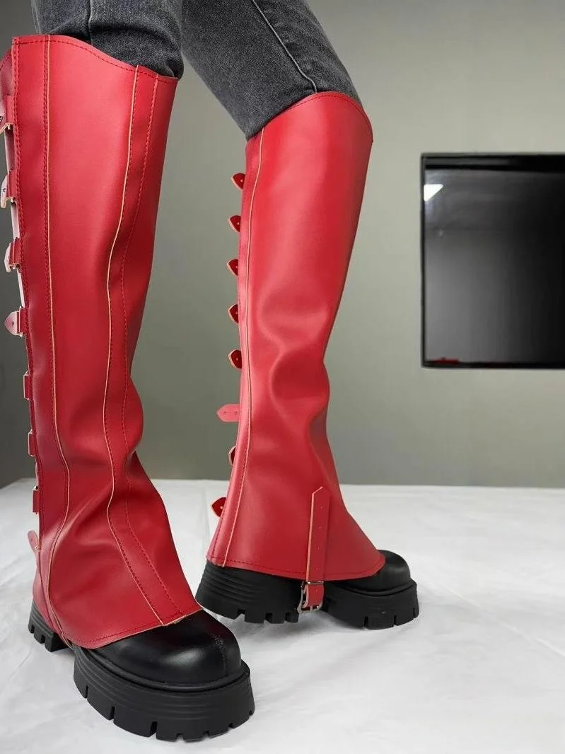 

Adjustable Viking Renaissance High Tube Leg Protectors Wish Cross-Border Retro Medieval Artistic Leggings Men's Autumn Wear
