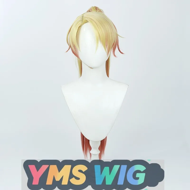 【YMS WIG】วิกผมคอสเพลย์เท็นมะ ทสึคาสะ รุ่นเวิลด์แพลน คัลเลอร์ฟูล สเตจ ลองแฮร์ แบบเปลี่ยนเพศได้ ผู้หญิง หนังศีรษะเหมือนจริง