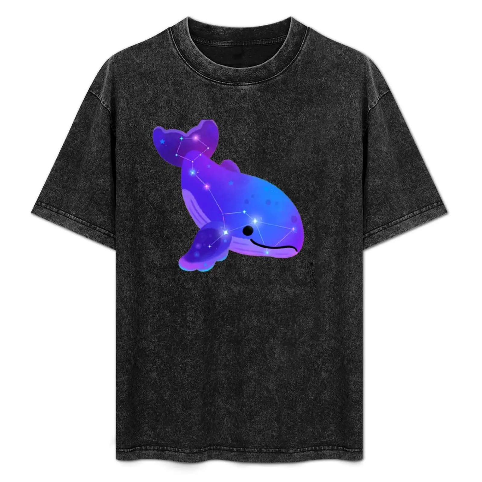 Ocean constellations - Cetus (Humpback whale) T-Shirt vintage custom t shirt men clothing