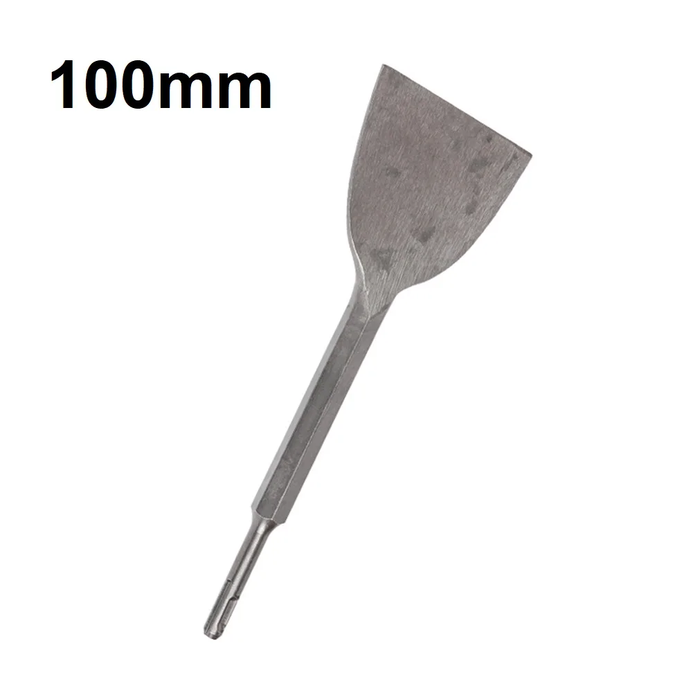 Electric Hammer Drill Bit with Round Shank Chisel for Masonry Work Perfect for Ice and Roofing Material Removal