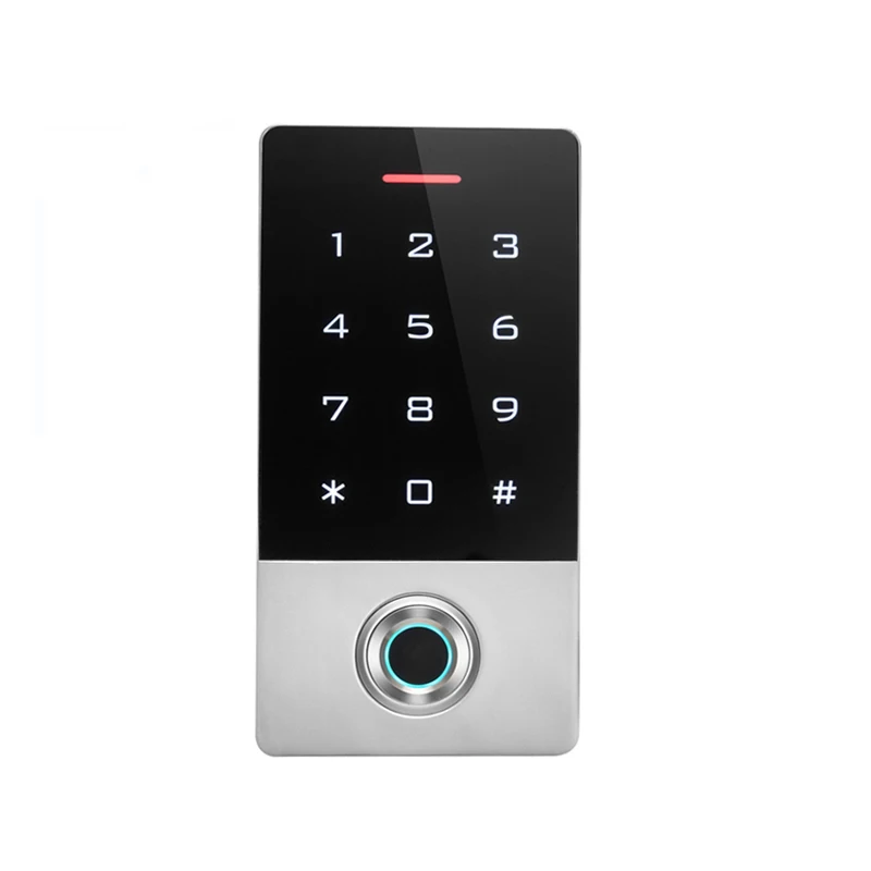New WIFI Tuya APP IP68 Waterproof Biometric Fingerprint RFID Card Door Access Control System Standalone Access Controller