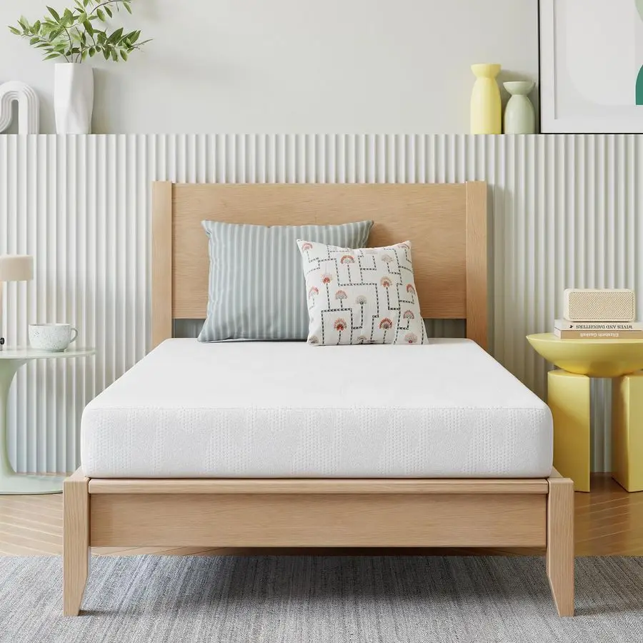 

Twin Mattress for Kids, 5 Inch Twin Bed Mattresses in a Box, Gel Memory Foam Mattresses for Cooling Night Sleep, Pressure Relie