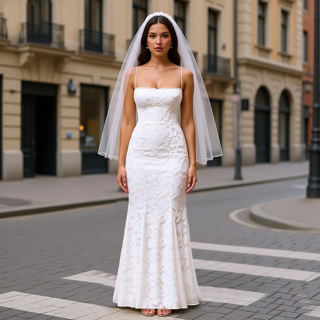 

Suninbox White Backless Lace-up Sexy Maxi Dress for Women Spaghetti Strap Sleeveless Bodycon Party Dress Formal Occasion Gown