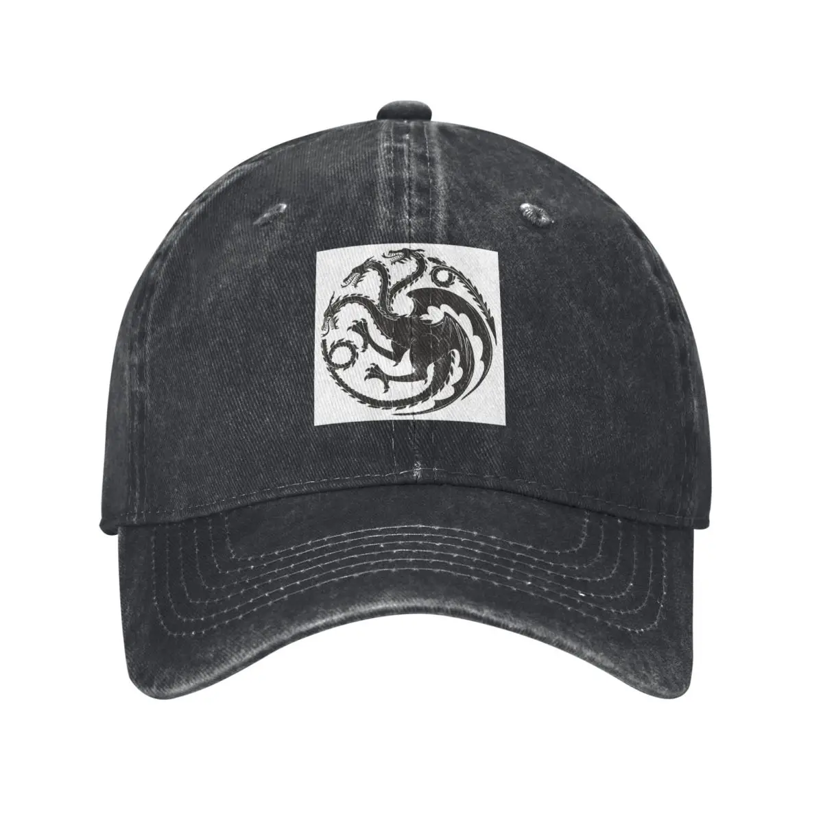 Game Of Thrones House Targaryen Baseball Caps Snapback Denim Hats Outdoor Adjustable Casquette Sports Baseball Cowboy Hat
