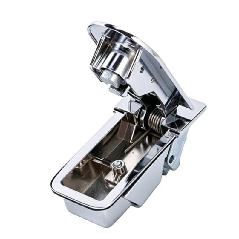 LLCS-MS718-3 For Cabinets And Vehicles Compatible Zinc Alloy Press Lock- Modern Simple Design