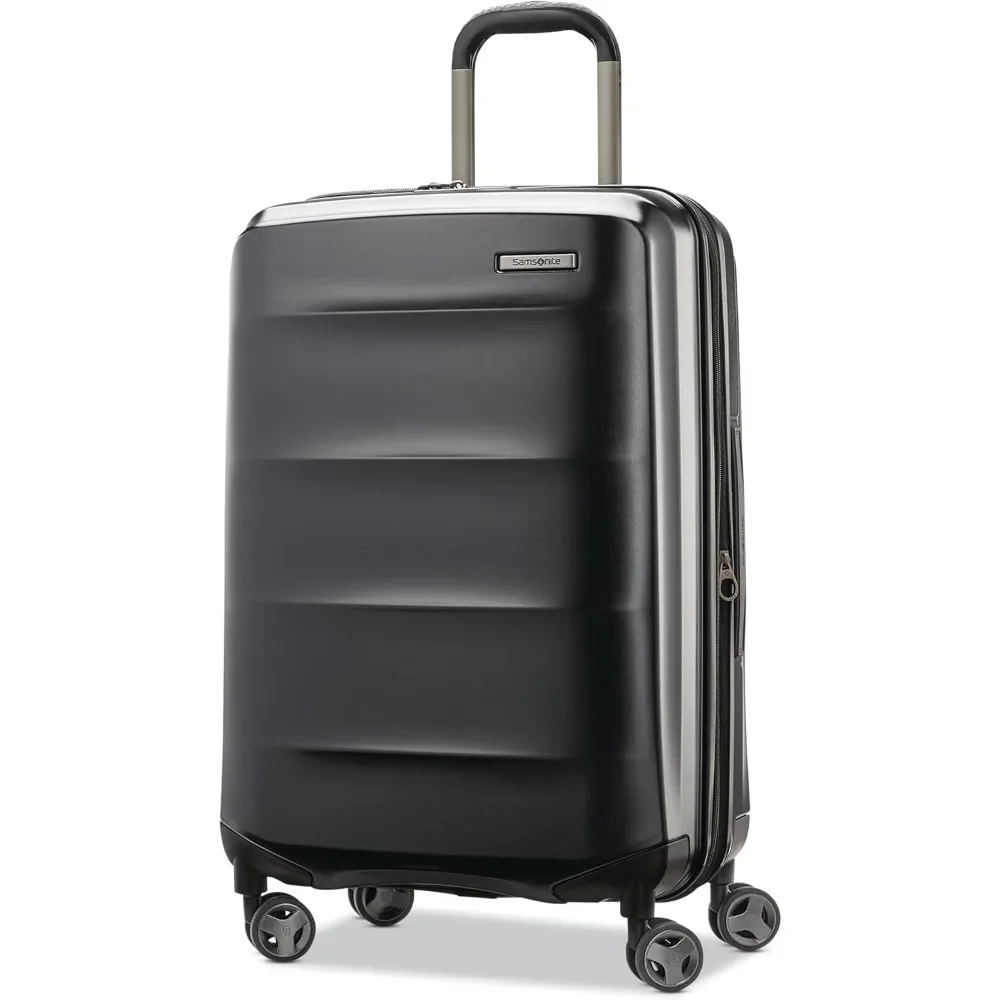 

Lightweight Hardshell 24-Inch Medium Checked Luggage -Durable Impact Resistant, 360° Aero Trac Spinner Wheels