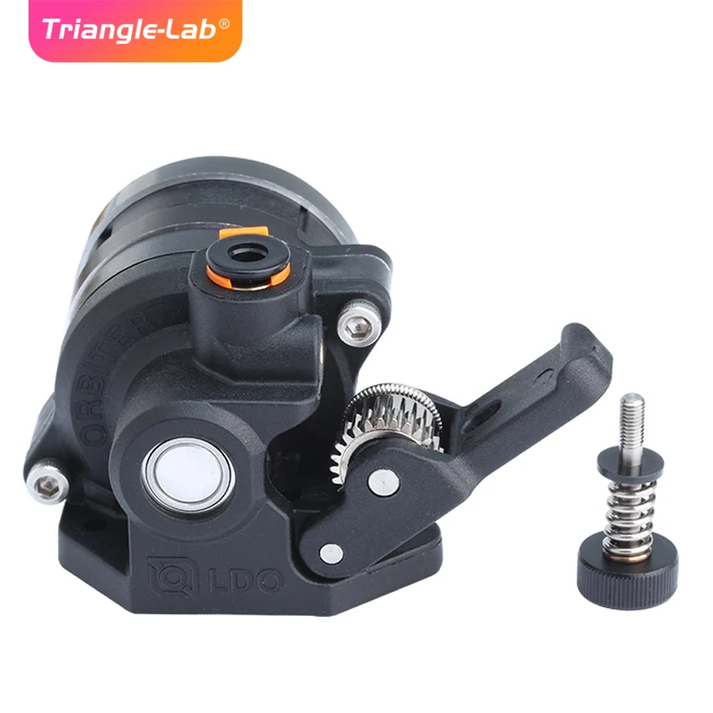 Trianglelab Orbiter Extruder, V2.0, LDO MOTOR, Double Gear Direct Drive Compatible, Ender3, CR10, PLA, PEI, TPU, ABS Filament