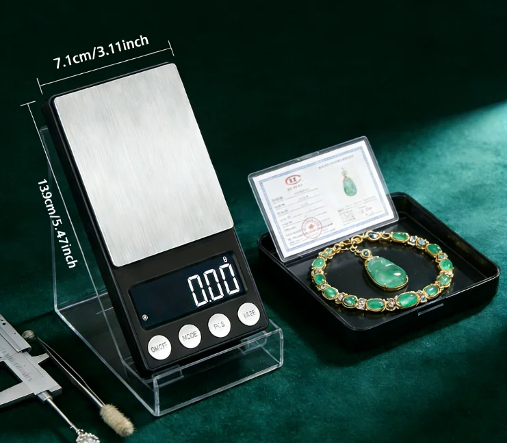 This Compact and Lightweight Digital Jewelry Scale Is Perfect for Everyday Use and Can Be Carried With You Wherever You Go. It O
