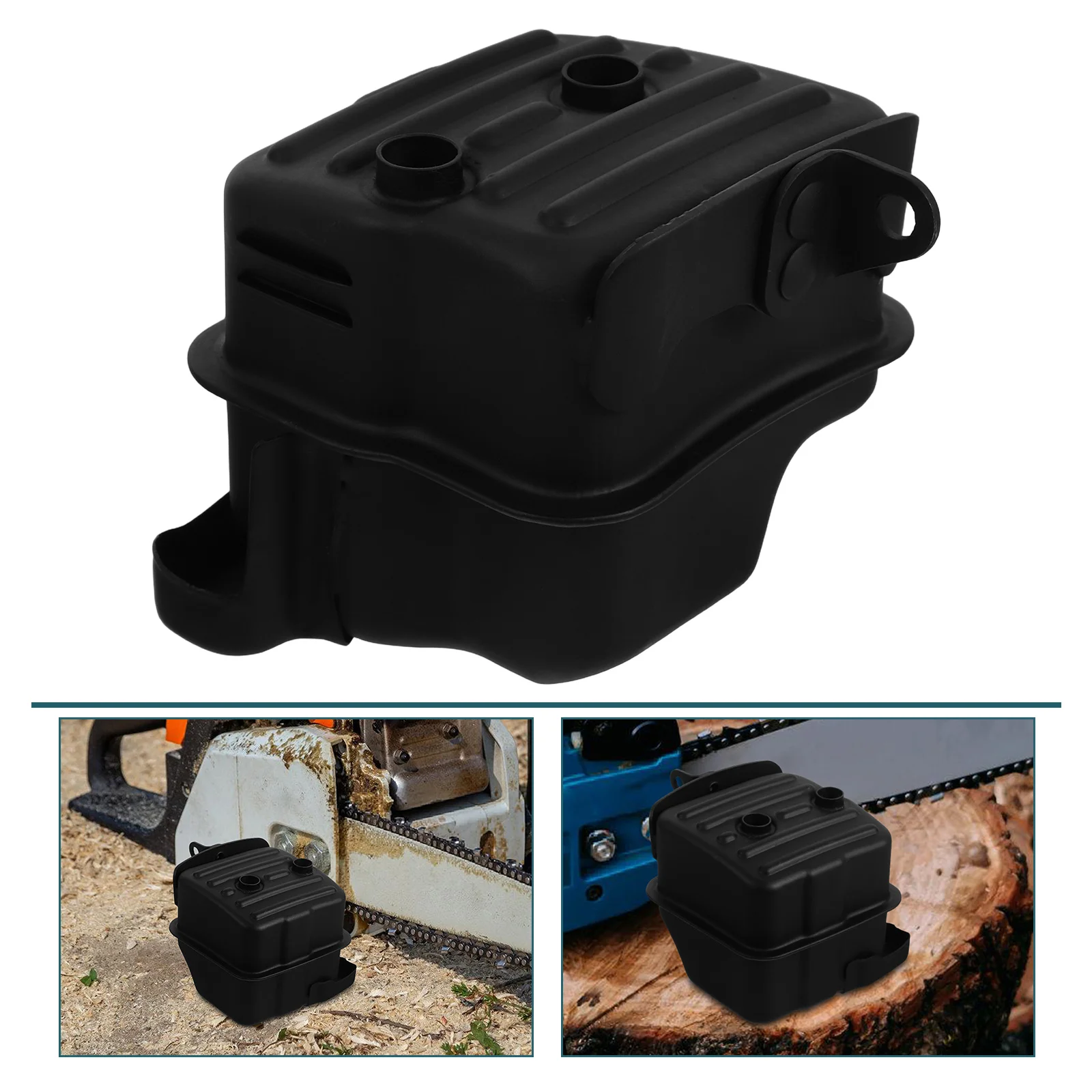 Chainsaw Exhaust Muffler Noise Deadener Sound Parts Replacement Accessories for Small Engine Tools High Reduction